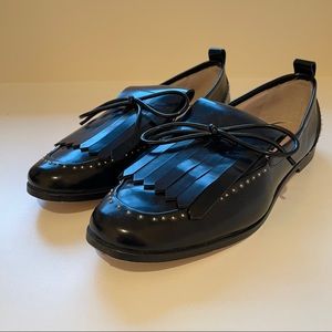 ZARA Pearl Adorned Loafers